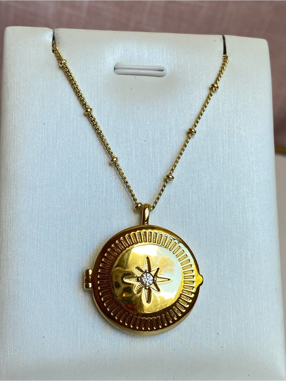 Gorjana Stellar Locket Necklace